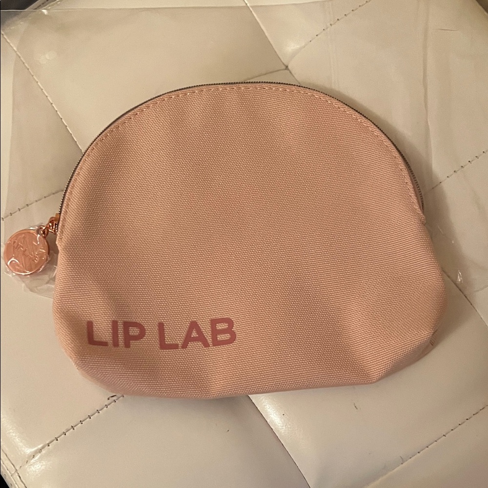 LIP LAB Pink Cosmetic Pouch